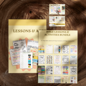 BIBLE LESSONS & ACTIVITIES BUNDLE<br>