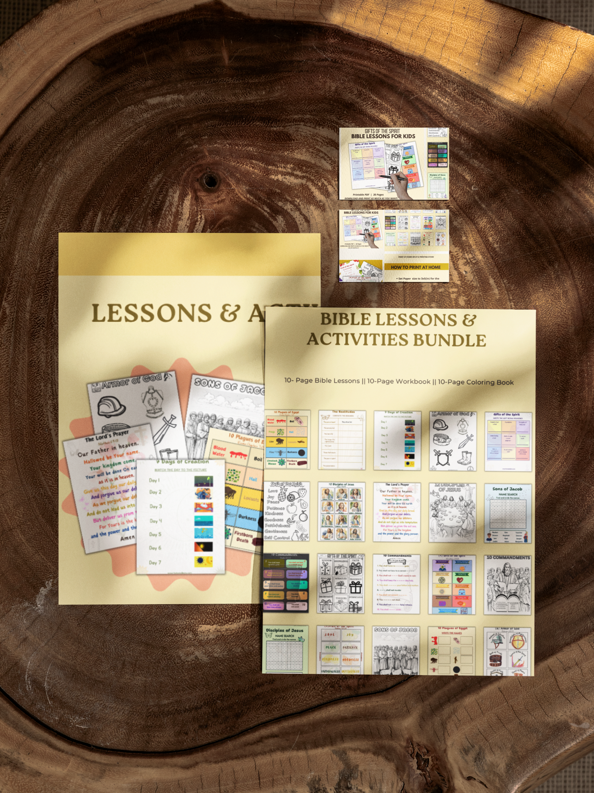 BIBLE LESSONS & ACTIVITIES BUNDLE<br>