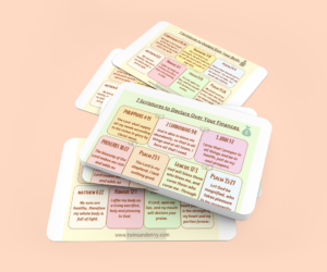 Scriptural Declaration Compilation Cards (Set of 7)<br>(Digital Product Only)