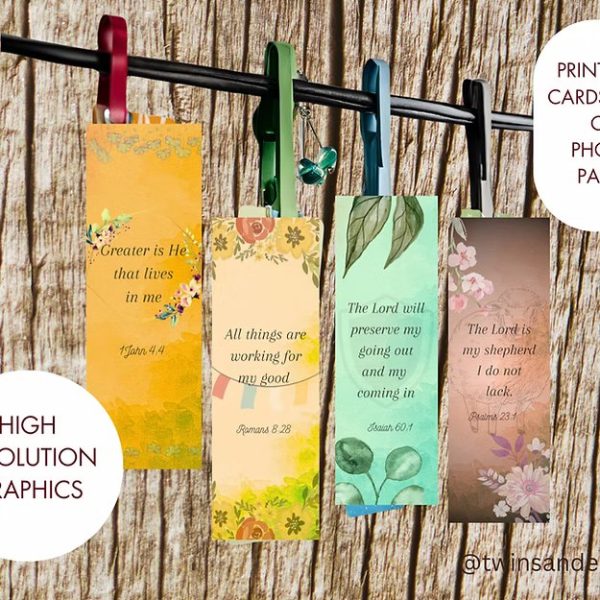 12 Printable Scripture Bookmark
(Digital Product Only) - Image 4