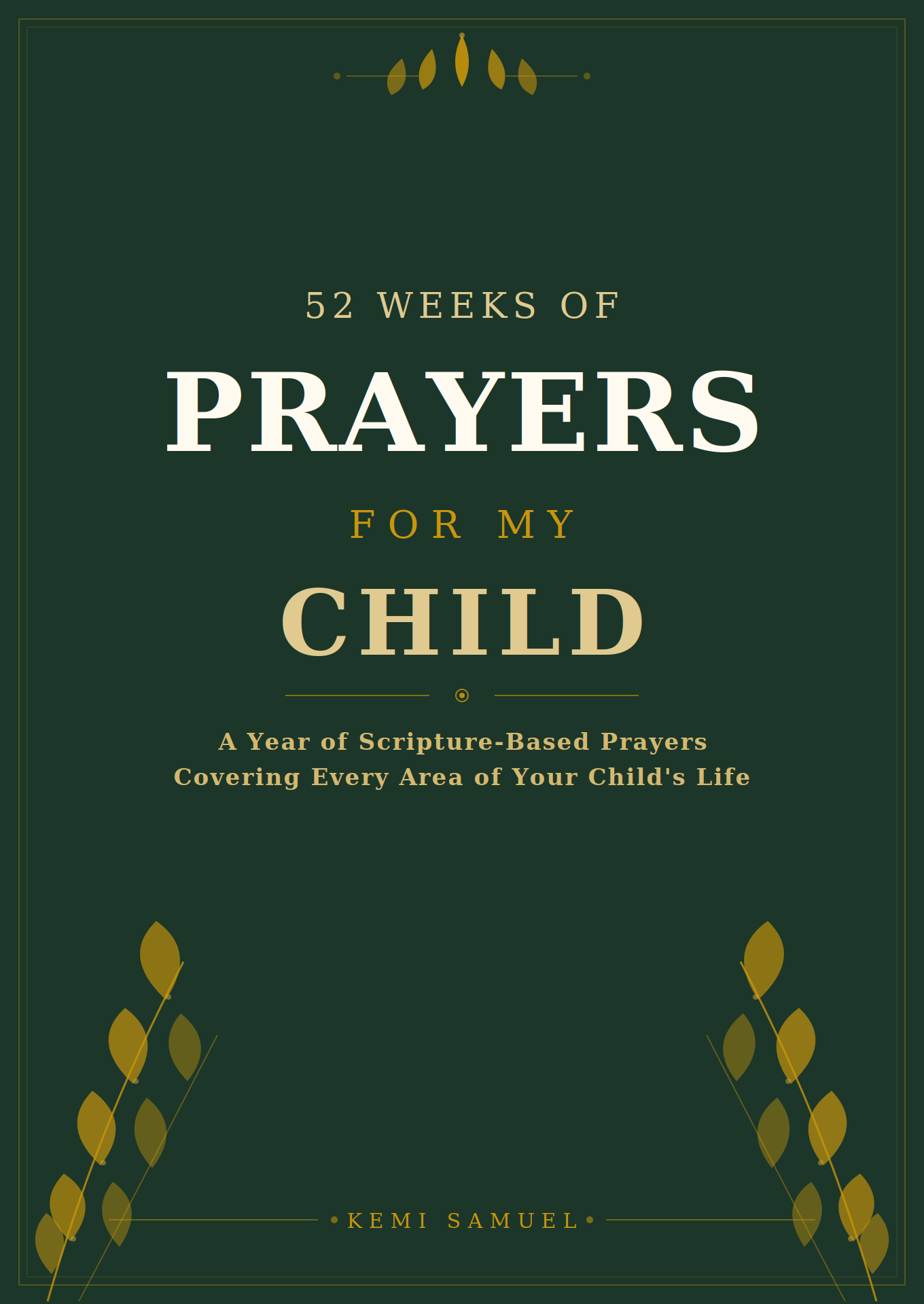 52 weeks of prayers for my child