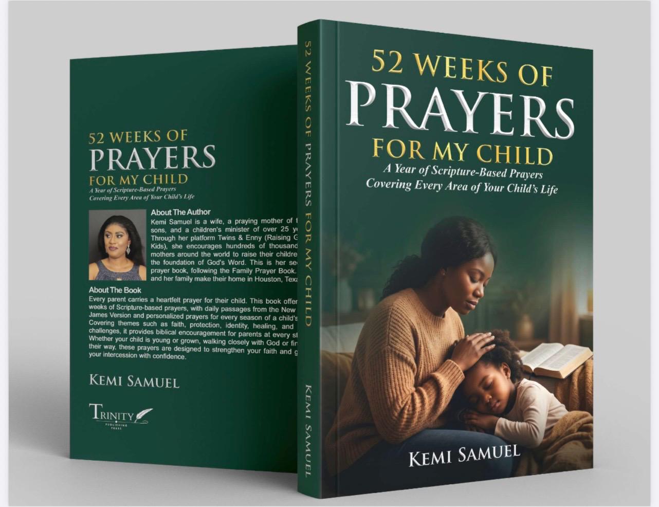 52 Weeks of Prayers for my Child (PREORDER - EARLYBIRD) - Image 2