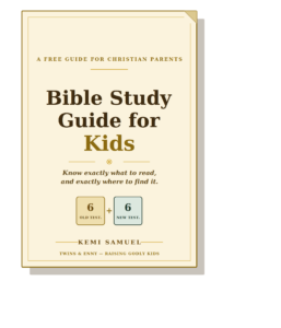 Bible Study Guide for Kids
